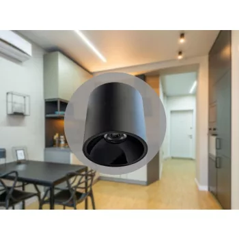 NEDES LED fény 12W 4000K / COB / BK - LPL522CB