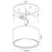 NEDES LED fény 14W 4000K / SMD / BK - LPL523B