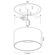 NEDES LED fény 16W 4000K / COB / BK - LPL523CB