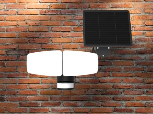 NEDES LED napelemes lámpa érzékelővel 12W / 3000K - 4100K - 6500K - LS023