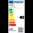 Nedes LED csarnokvilágítás UFO 150W/IP65/5000K+szenzor+standby mode - LU112/SR