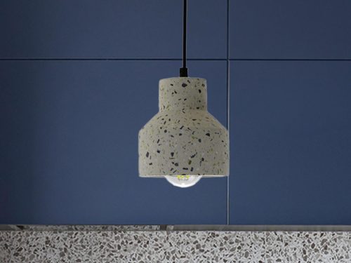 NEDES Lámpa Terrazzo fehér 1 x E27 - ME0015R/W