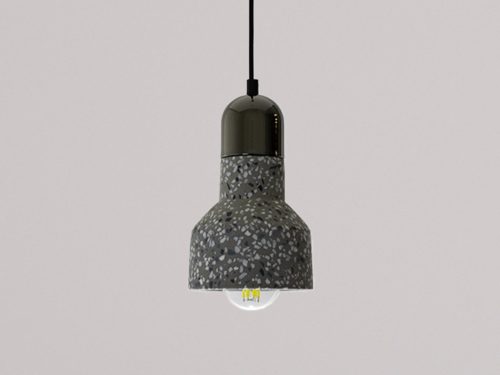 NEDES Lámpa Terrazzo szürke 1 x E27 - ME0214R/G