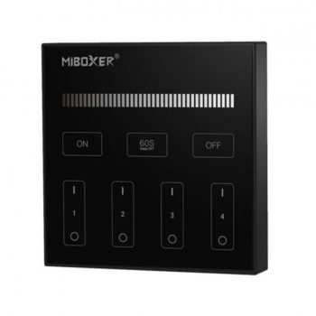 MiBoxer (Mi-Light) B1-B 4-Zónás LED Panel - Fekete