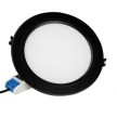 MiBoxer (Mi-Light) FUT066-B LED Downlight 12W - RGB+CCT (Színes + Változtatható Fehér) - Fekete