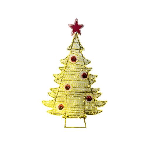 Nedes Karácsonyi dekoráció fa golyókkal