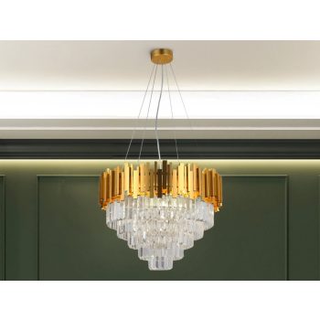 NEDES PLAZA kristály függesztett csillár - N2202