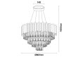 NEDES CARLOS kristály függesztett csillár - N2303