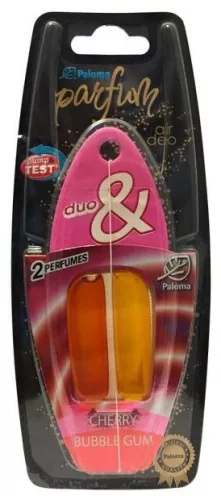 Paloma Liquid Duo Autóillatosító Cherry És Bubble Gum