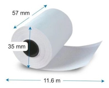 Pénztárgép szalag 57x35mm (10db/csomag)
