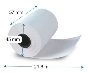 Pénztárgép szalag 57x45mm (10db/csomag)