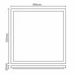 NEDES LED panel backlite 40W / 595x595 / SMD / 4000K / WH - PL5224