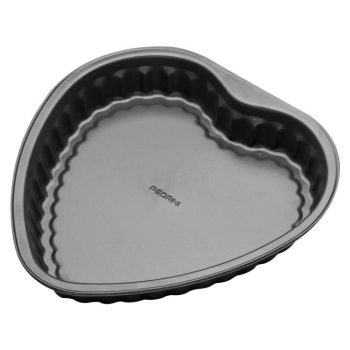   SOMOGYI Pedrini 03GD109G szívforma, 25 x 25 cm, dupla tapadásmentes bevonat, mosogatógépben mosható, olasz minőség