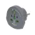 SOMOGYI Q2POWER 1.100100-TH utazóadapter, World to Europe, bemeneti feszültség: 100-250 V, 16 A, teljesítmény: 100V-1600W/250V-4000W
