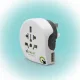 SOMOGYI Q2POWER 1.100170 utazóadapter, World to Australia USB, indulási ország: AUS/CHINA, IT, UK, CH, BRAZIL, USA, EURO, célország: AUS/CHI, USB port