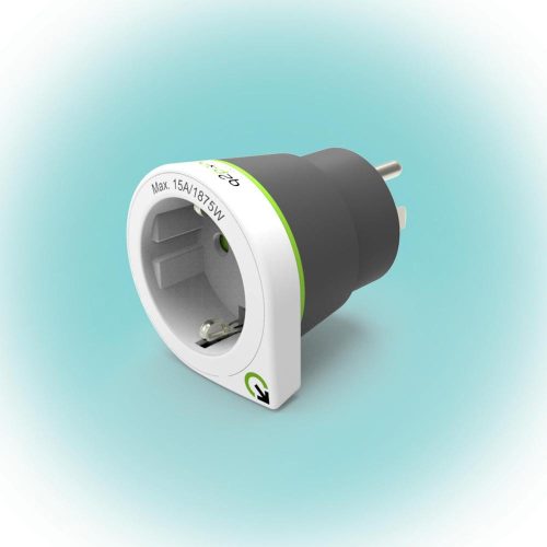 SOMOGYI Q2POWER 1.200110 utazóadapter, Europe to USA, indulási ország: EUROPE, célország: USA