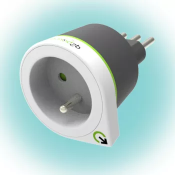   SOMOGYI Q2POWER 1.200240 utazóadapter, France to Italy, indulási ország: FR, célország: IT