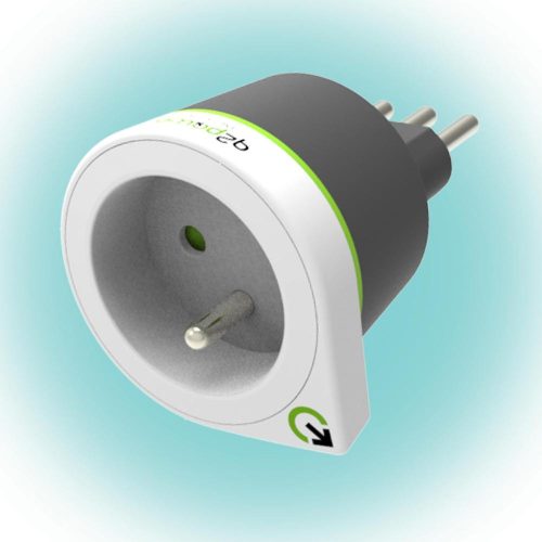 SOMOGYI Q2POWER 1.200240 utazóadapter, France to Italy, indulási ország: FR, célország: IT
