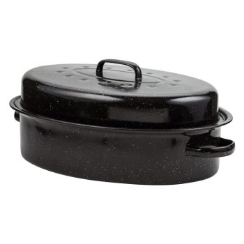   SOMOGYI Nava 10-053-001 ovális zománcozott kacsasütő, 42 cm