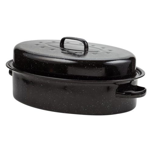SOMOGYI Nava 10-053-001 ovális zománcozott kacsasütő, 42 cm