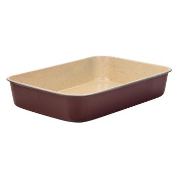   SOMOGYI Nava 10-103-171 Terrestrial tapadásmentes kerámia bevonatú sütőtál, 40x28 cm