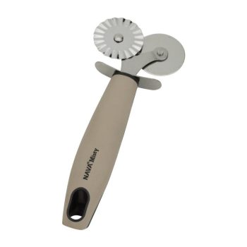   SOMOGYI Nava 10-111-019 Misty sütemény- és ravioli vágó, rozsdamentes acél kerekekkel, 18,5 cm