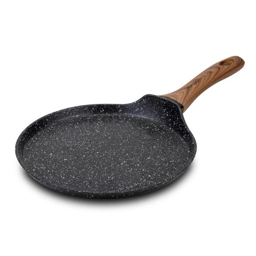 SOMOGYI Nava 10-144-112 Nature tapadásmantes  palacsintasütő, kőbevonattal, 24 cm