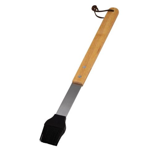SOMOGYI Nava 10-238-004 BBQ Guru szilikon ecset, fa nyél, 41 cm