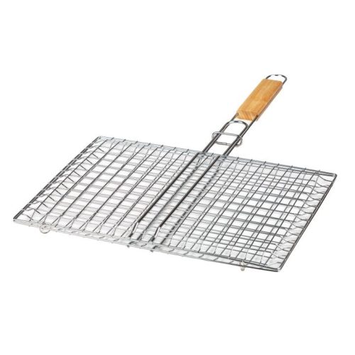 SOMOGYI Nava 10-238-016 BBQ Guru grillrács húsokhoz, 35x25 cm
