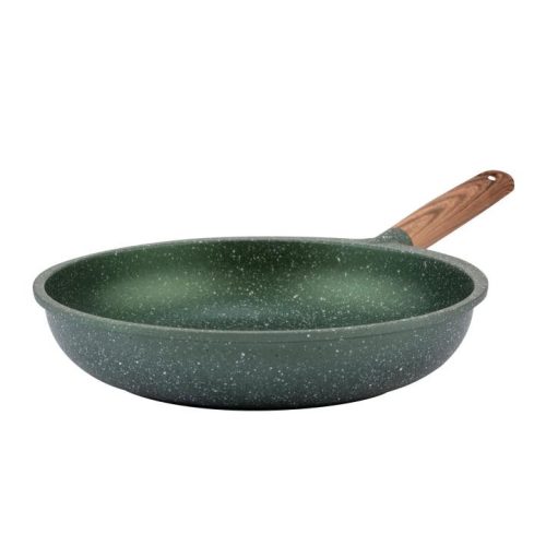 SOMOGYI Nava 10-255-004 Ωmega tapadásmentes öntött alumínium serpenyő, kőbevonattal, 28 cm