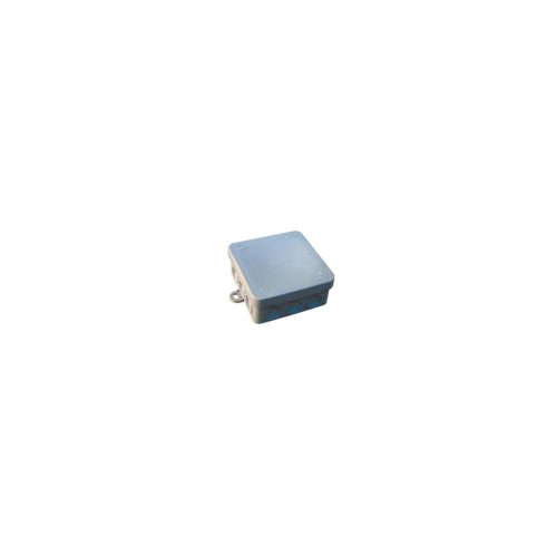 SOMOGYI GAO 5221H IP54 kötődoboz, 85 x 85 mm, falon kívüli, vízmentes, szürke