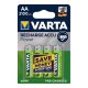 SOMOGYI VARTA 56706 akkumulátor AA, NiMH akkumulátor, ceruza, 2100 mAh kapacitás, RTU - feltöltött és használatra kész, 4 db/csomag
