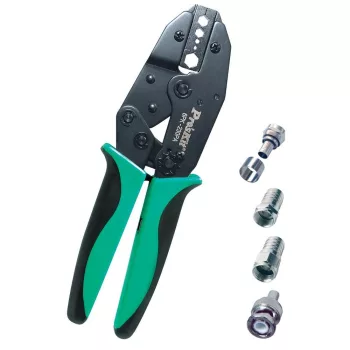   SOMOGYI Pro'skit 6PK-230PA préselő fogó, 230 mm, 5 féle mérethez, racsnis áttétel, 6 féle nyomaték