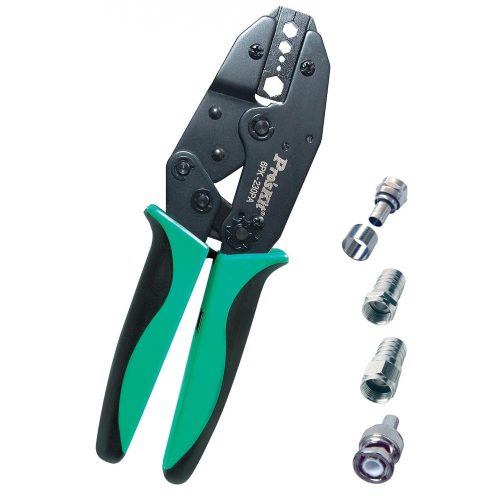 SOMOGYI Pro'skit 6PK-230PA préselő fogó, 230 mm, 5 féle mérethez, racsnis áttétel, 6 féle nyomaték