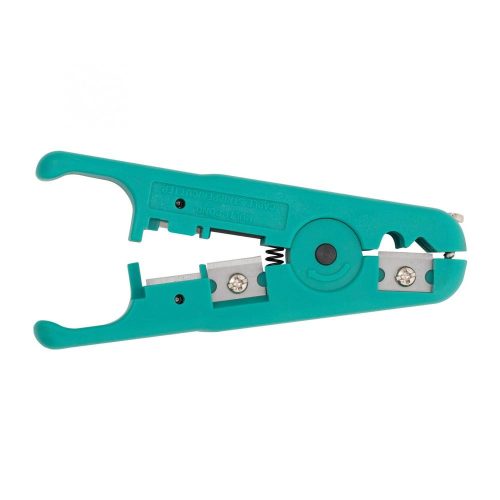 SOMOGYI Pro'skit 6PK-501 professzionális kábelcsupaszoló, 3,2 - 9 mm átmérőhöz, 112 mm, U és V alakú illeszték