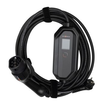   SOMOGYI Link2Home EV200S-16P hordozható töltő elektromos járművekhez, 5m kábelhossz, max. 16A, 230V, 3,7kW, Type 2 Europe kimeneti csatlakozó, IP65