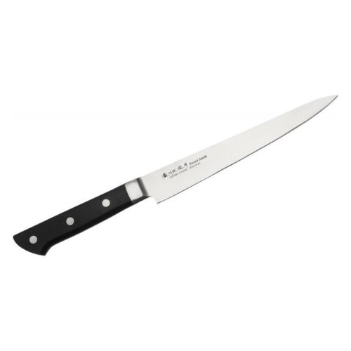 SOMOGYI Satake 802-772 Satoru japán szeletelő kés, 21 cm penge hossz, rozsdamentes acél, kemény műanyag markolat