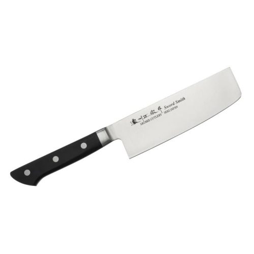 SOMOGYI Satake 803-649 Satoru Nakiri japán konyhakés, 16 cm penge hossz, rozsdamentes acél, kemény műanyag markolat