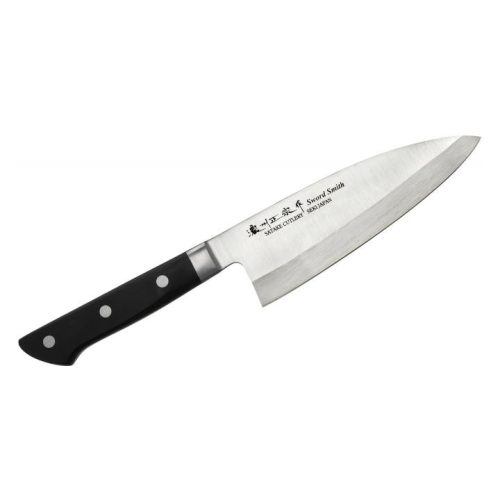 SOMOGYI Satake 803-694 Satoru Deba japán konyhakés, 16,4 cm penge hossz, rozsdamentes acél, kemény műanyag markolat