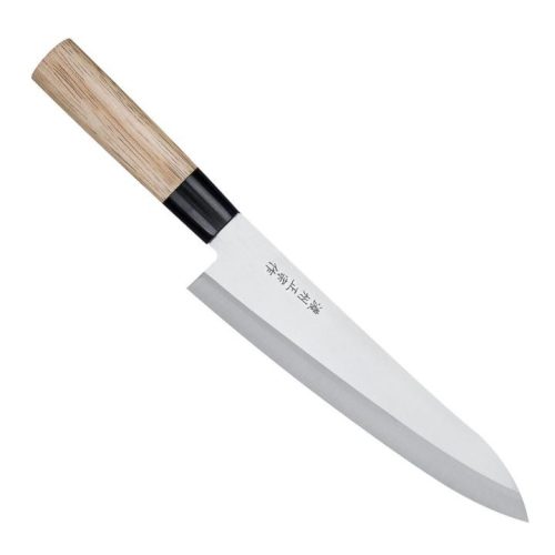 SOMOGYI Satake 805-858 Megumi Gyuto (Séf) japán konyhakés, rozsdamentes acél, 21 cm pengehossz, gumifa markolat