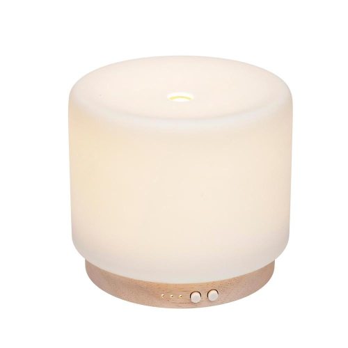 SOMOGYI Home AD 280 aromadiffúzor, ultrahangos hidegpárásító, 280 ml kapacitás, melegfehér világítás, folyamatos vagy szakaszos párásítás, tartozék hálózati adapter