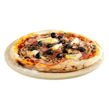  SOMOGYI Barbecook BC-ACC-7013 univerzális pizzakő, tűzálló, 36cm átmérő