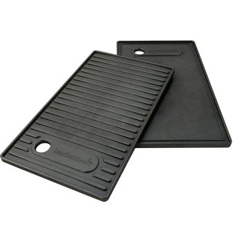   SOMOGYI Barbecook BC-ACC-7088 Brahma kétoldalas öntöttvas grill lap, 24x42cm