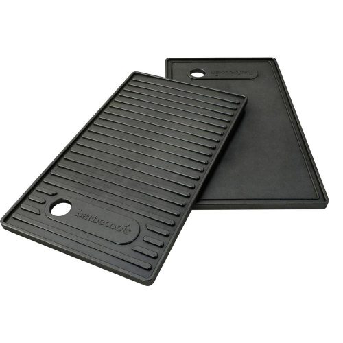 SOMOGYI Barbecook BC-ACC-7088 Brahma kétoldalas öntöttvas grill lap, 24x42cm