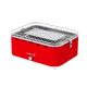 SOMOGYI Barbecook BC-CHA-1019 Carlo asztali faszenes grill, piros, 44x33x21cm