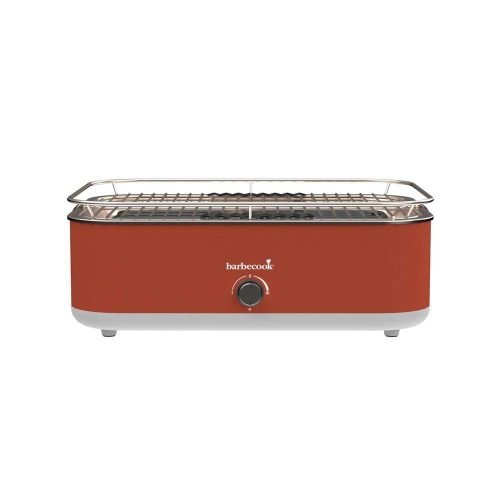 SOMOGYI Barbecook BC-ELE-1001 E-Carlo elektromos asztali grill, piros, 42,5x33x16,5cm