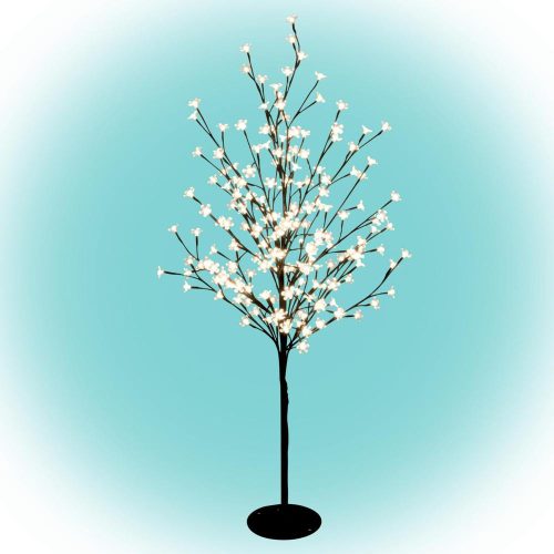 SOMOGYI Home CBT 200 virágzó cseresznyefa, 200 db LED, IP44, lecsavarozható fém talp, kültéri, beltéri