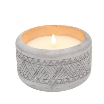   SOMOGYI Home CDL 14 LED-es kőmécses, valódi viasz, LED, ismétlődő időzítés, 8,5 cm magas