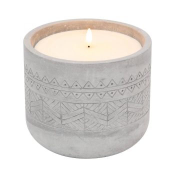   SOMOGYI Home CDL 17 LED-es kőmécses, valódi viasz, LED, ismétlődő időzítés, 14 cm magas