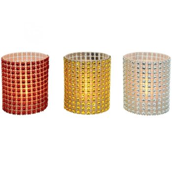 SOMOGYI LED-es gyöngydekorációs mécses